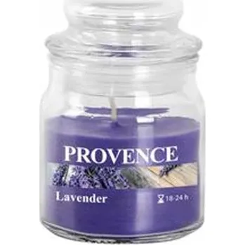 Svíčka Parafínová vonná svíčka Levandule Provence
