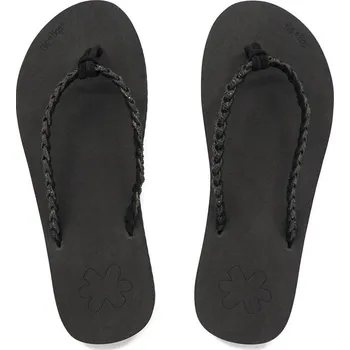 Dámské žabky FLIP FLOP Dámské žabky Glitter pool žabky black ČERNÁ