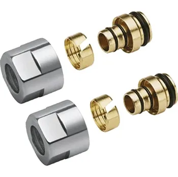 Vodovodní potrubí SAPHO Svěrné šroubení 1/2" pro Alupex 16mm, chrom CP6120