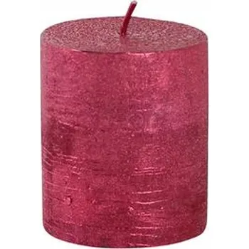 Svíčka Rustikální svíčka 7cm PROVENCE červená