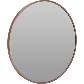 Zrcadlo Zrcadlo Koopman nástěnné ovál, kovový rám, 500 x 500 mm