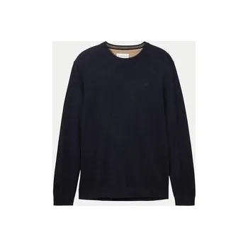 Pánský svetr Modrý kulatý svetr Tom Tailor , velikost S