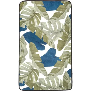 Koberec Pěnový kobereček 60x100 cm listy koupelna kuchyně měkký protiskluzový