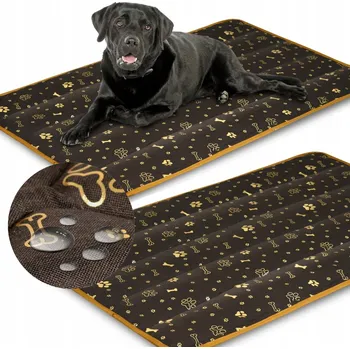 Pelíšek pro psa AIO Factory podložka pro psa hnědá 120 cm x 80 cm