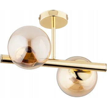 Stropní Svítidlo kulatý Alfa 38 x 15 cm zlatý