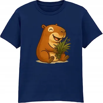 Dětské tričko Kapybara Bavlna Růžové, velikost 5/6 let