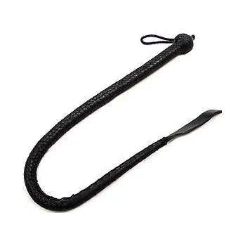 ROUGE Leather Devil Tail Whip (1 Metre Long)