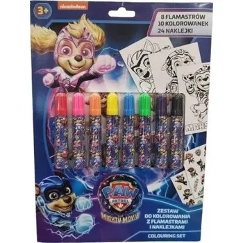 kreativní sada Sada na malování Tlapková patrola + FIXY + SAMOLEPKY PA3614