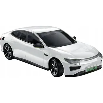 RC model auta ELEKTRICKÉ AUTO S NABÍJECÍ STANICÍ RTR RC BÍLÉ 1:16 HRAČKA DÁREK