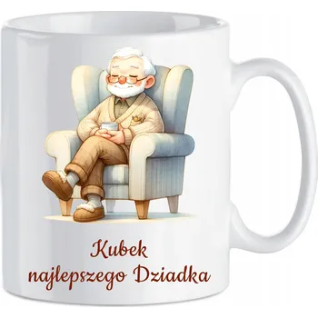 Keramický hrnek Dárek Den dědečka Hrnek pro nejlepšího dědečka