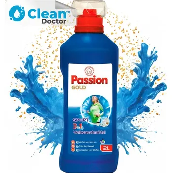 Prací prostředek PASSION GOLD Sport prací Gel 2l velmi účinný 55 praní