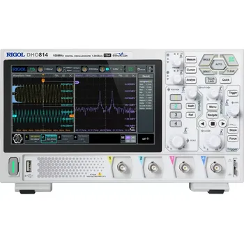 Laboratorní přístroj Rigol DHO814 - osciloskop