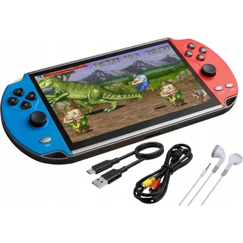 Herní konzole PŘENOSNÁ HERNÍ KONZOLE X12 All-In-One 5.1'' 8GB s více než 1000 nainstalovanými hrami