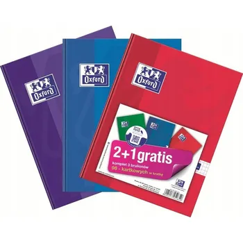 Sešit A5 s mřížkou Oxford, 96 listů