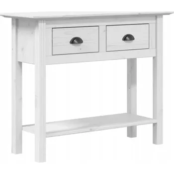 Konferenční stolek VidaXL Konzolový stolek BODO, bílý, 90x34,5x73 cm