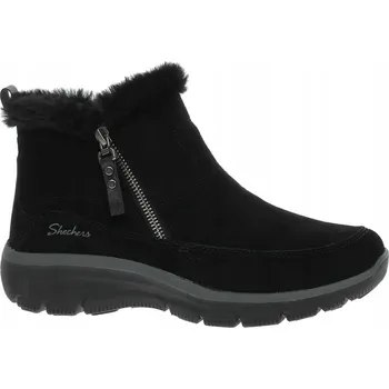 SKECHERS Easy Going Cool Zip! 167862 černé Dámská zimní obuv SKECHERS Easy Going Cool Zip! 167862 černé