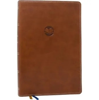 Enduring Word Study Bible: Pastoral Commentary from Every Chapter of the Bible (NKJV, Brown Leathersoft, Red Letter, Comfort Print)