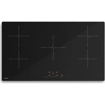 Varná deska Klarstein PowerGlide 90cm Indukční Varná Deska 5 Varných Zón Černá (10047882)