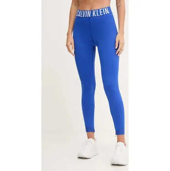 Dámské legíny Tréninkové legíny Calvin Klein Performance LVGWS5L616 modrá 55X, vel. M