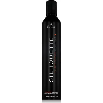 Kosmetika Schwarzkopf Professional Silhouette Super Hold Mousse 500 ml