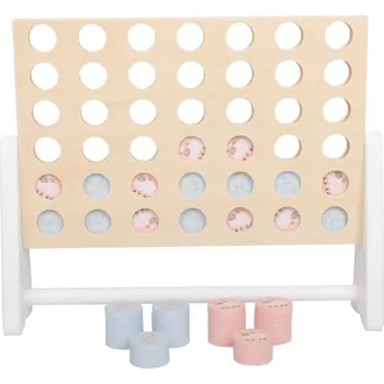 Dřevěná hračka eliNeli Dřevěné piškvorky Farma - hra pro dva