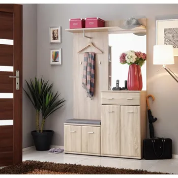 Předsíňová stěna ImportWorld Předsíňová stěna Agathe II, dub sonoma/dub sonoma