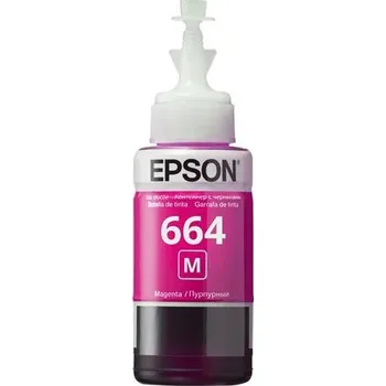 BAZAR - EPSON ink bar T6643 Magenta ink container 70ml pro L100/L200/L550/L1300/L355/365 - Poškozený obal (Komplet), C13T66434A //BAZAR