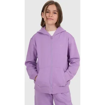 Chlapecká mikina Dívčí mikina s kapucí 4F 4FJRAW25TSWSF2466-51S 146