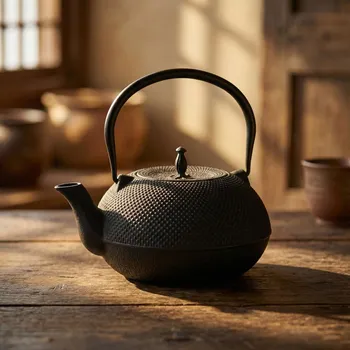 Konvice na čaj KONIGHOFFER Hanako litinová konvice s vařičem 1,8 l