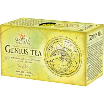 Čaj Bylinný porcovaný čaj - Genius Tea - 20 x 1,5 g