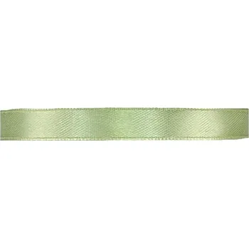 Stuha Saténová stuha oboustranná 25m x 9mm pistáciová