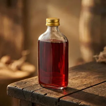 Láhev Láhev na likér s kovovým víčkem Tadar 250 ml