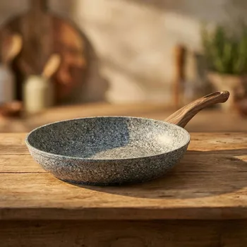 Pánev Nepřilnavá žulová pánev KONIGHOFFER VENGA ŠEDÁ 28 cm