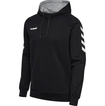Pánská mikina Mikina s kapucí Hummel GO COTTON HOODIE 203508-2001 Velikost S