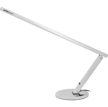 Kosmetická stolní LAMPA - SLIM LED - hliník-stříbrná