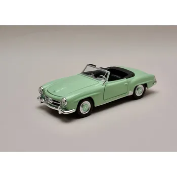 autíčko Mercedes-Benz 190 SL W121 1955 Convertible zelená 1:24 Welly