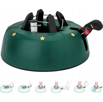 Stojánek na vánoční stromek Kamai Start 2.0 stojan na vánoční stromek s ukazatelem množství vody 32 cm zelený