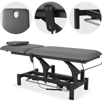 Masážní přístroj Habys Masážní lehátko Fortis 2 s nožním ovládáním k722 tmavě šedé