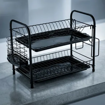 Odkapávač na nádobí Kovový sušák na nádobí KONIGHOFFER 53 x 33 cm