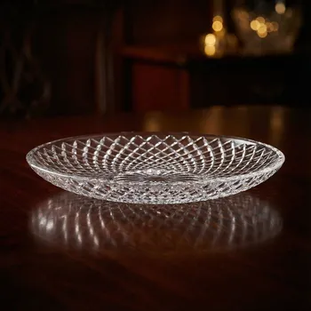 Talíř Plochý skleněný talíř na dort Tadar Madeline 32 cm