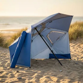 Pánev Slunečník s obalem Tadar Deluxe XL 240 cm modrý