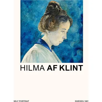 Plakát Plakát, Obraz - Self Portrait (Special Edition) - Hilma af Klint