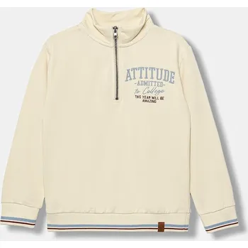 Chlapecká mikina Dětská mikina United Colors of Benetton 32N4C10PS.G.seasonal béžová 08X, vel. 120