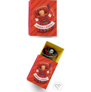 Záložka Misia Láska - Ochranná bábika z Guatemaly (modern) - jemileto jemileto