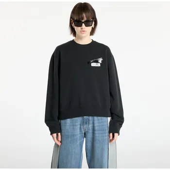 Pánská mikina Mikina MM6 Rtw Show Sweatshirt Washed Black XS