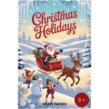 Příroda Christmas Holidays - Papers, Heart