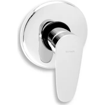 Vodovodní baterie NOVASERVIS Baterie Novaservis Titania Smart sprchová, podomítková, chrom, 98050,0 98050,0