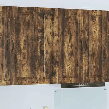 vidaXL Kuchyňská skříň s úložištěm Kalmar Kouřový dub 30 x 31 x 100 cm