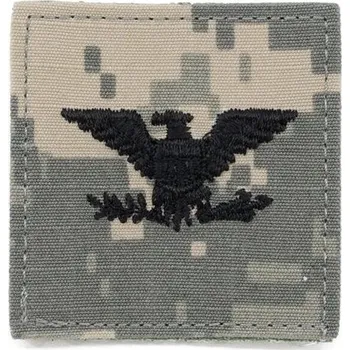 Armáda U.S. Nášivka hodnosti VELCRO COLONEL ARMY ACU DIGITAL