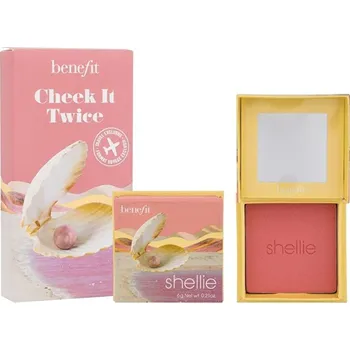 Tvářenka Sada tvářenek Shellie Cheek It Twice Benefit - 2 x 6 g + záruka na vrácení do 100 dnů